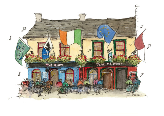 Custom Pub Illustration