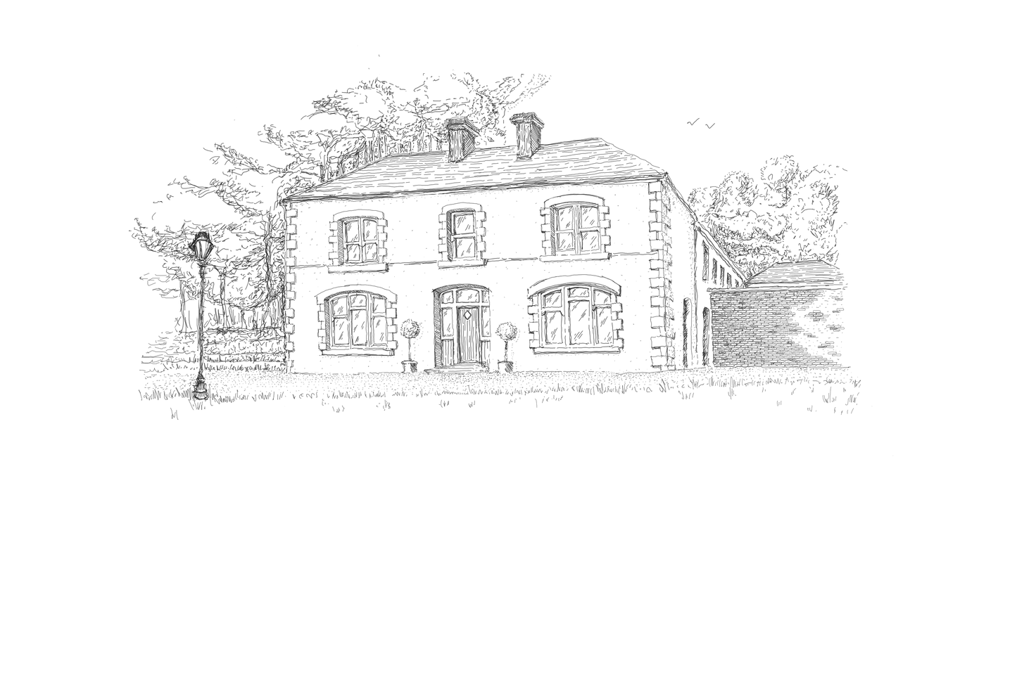 Custom House Illustration