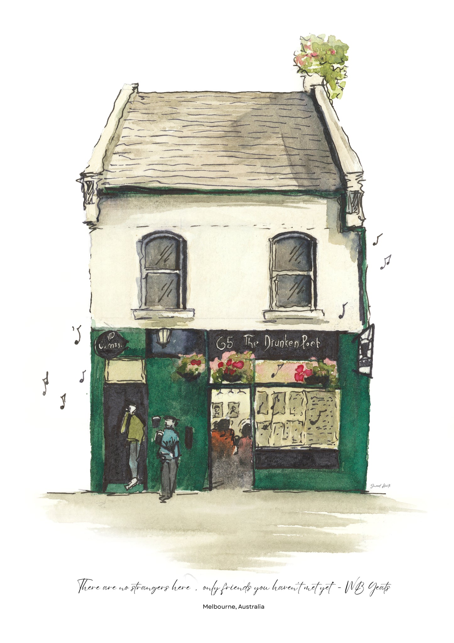 Custom Pub Illustration