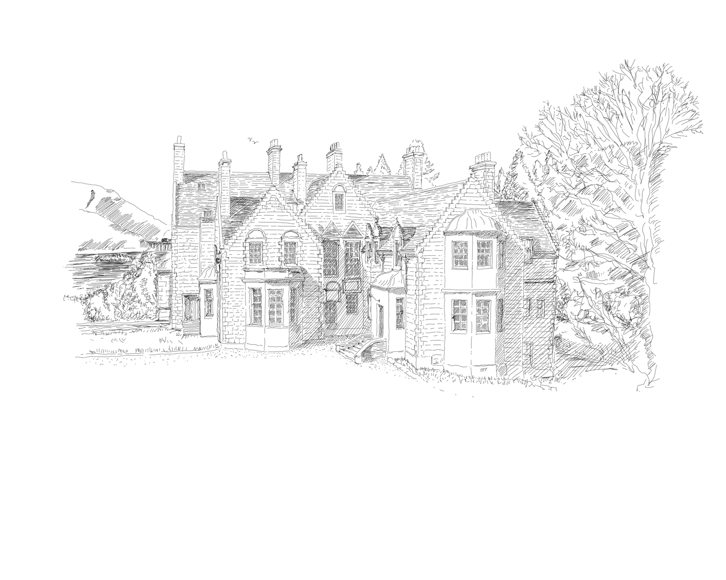 Custom House Illustration