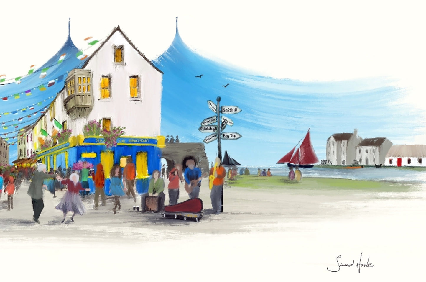 Galway Atmospheric Collage