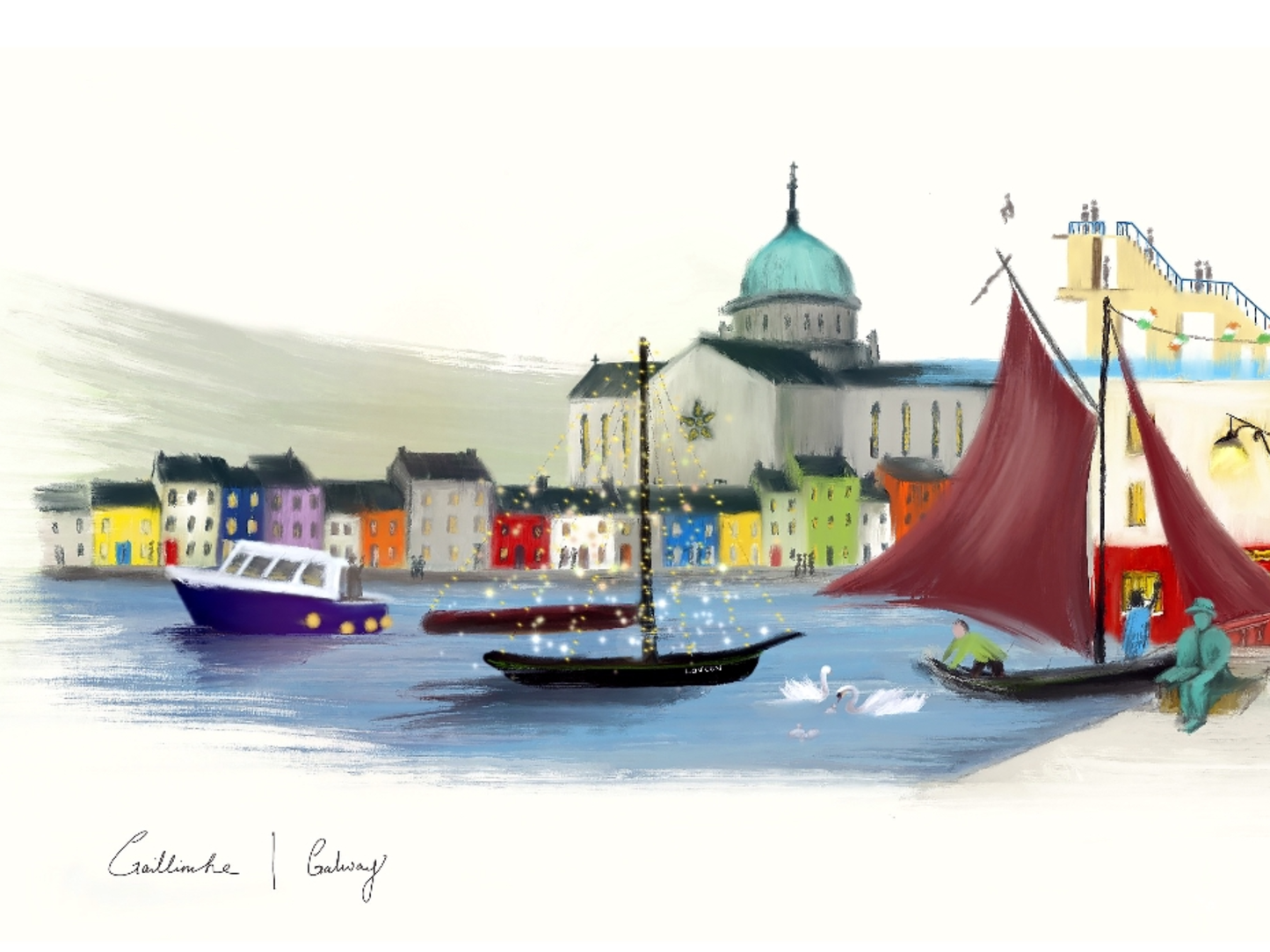 Galway Atmospheric Collage