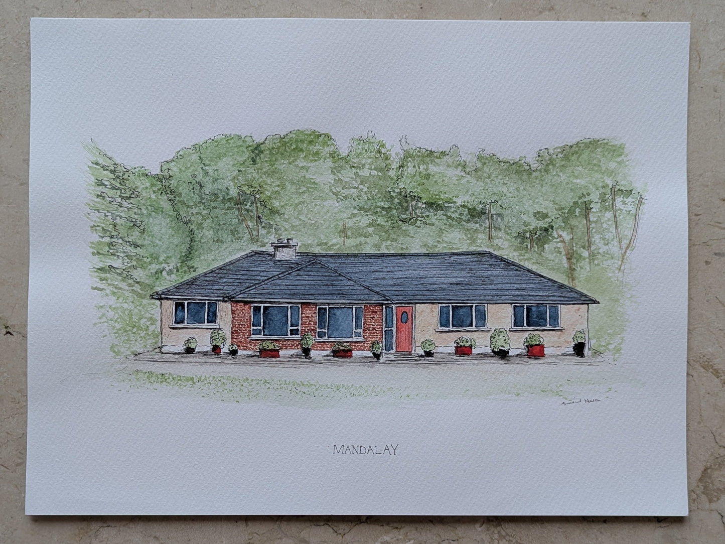 Custom House Illustration