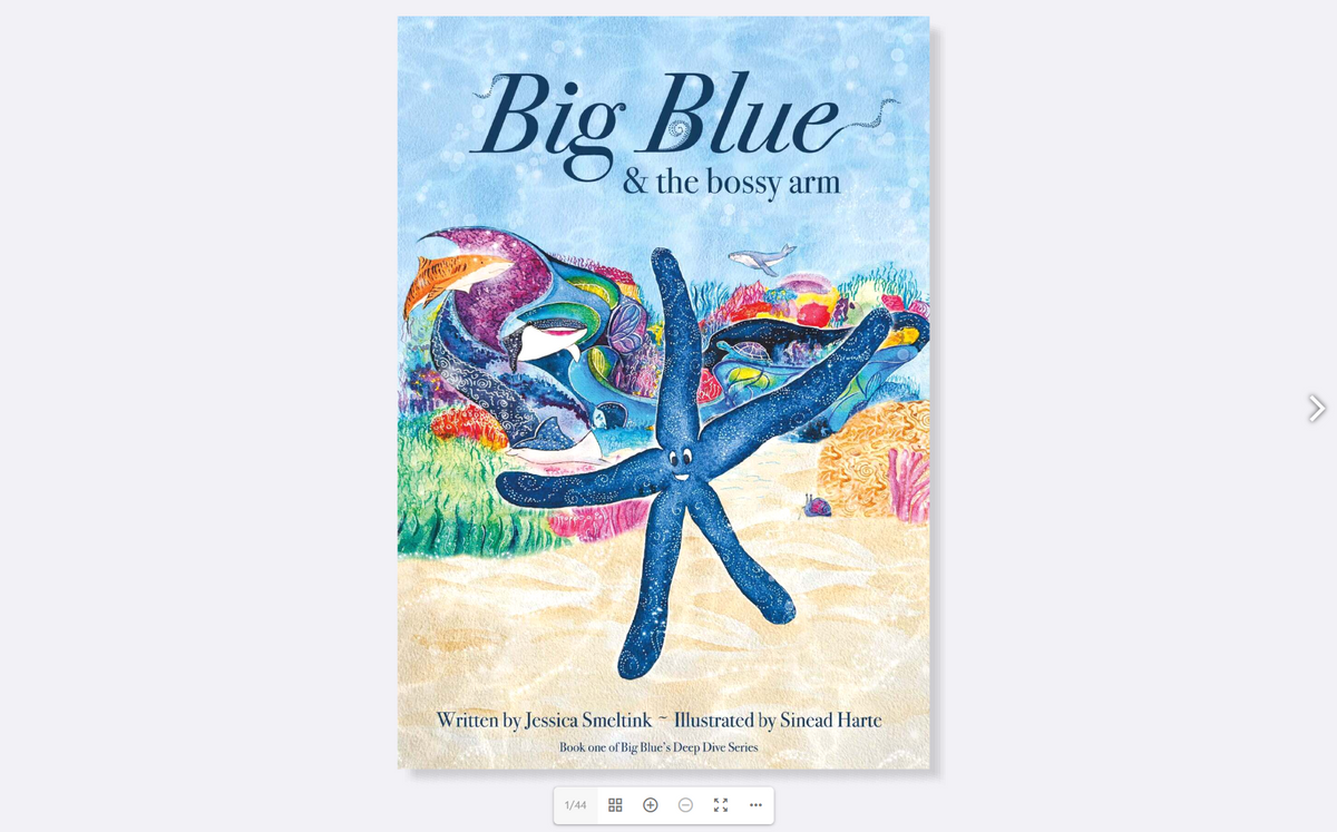 Big Blue and the Bossy Arm