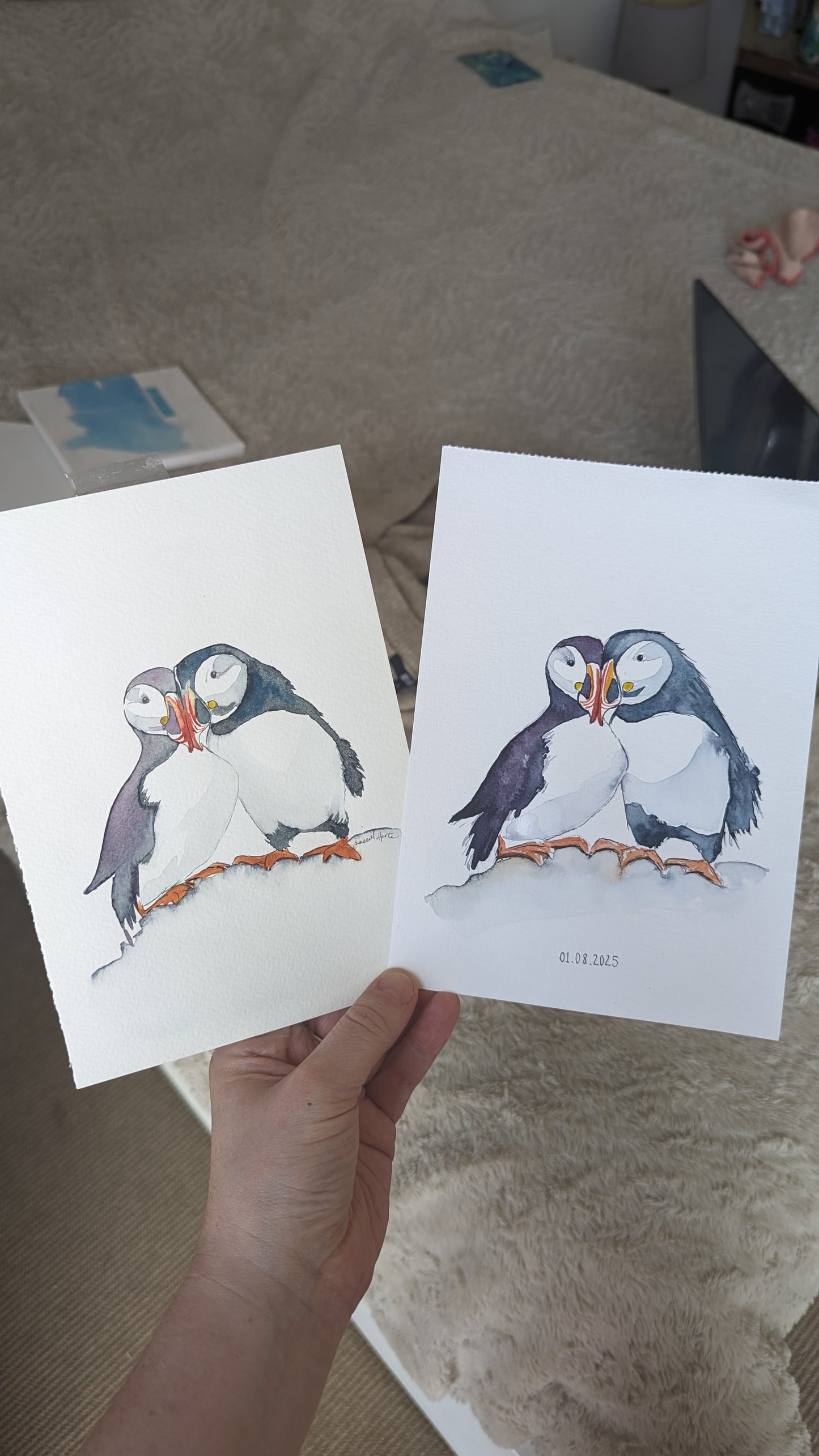 Custom Puffins