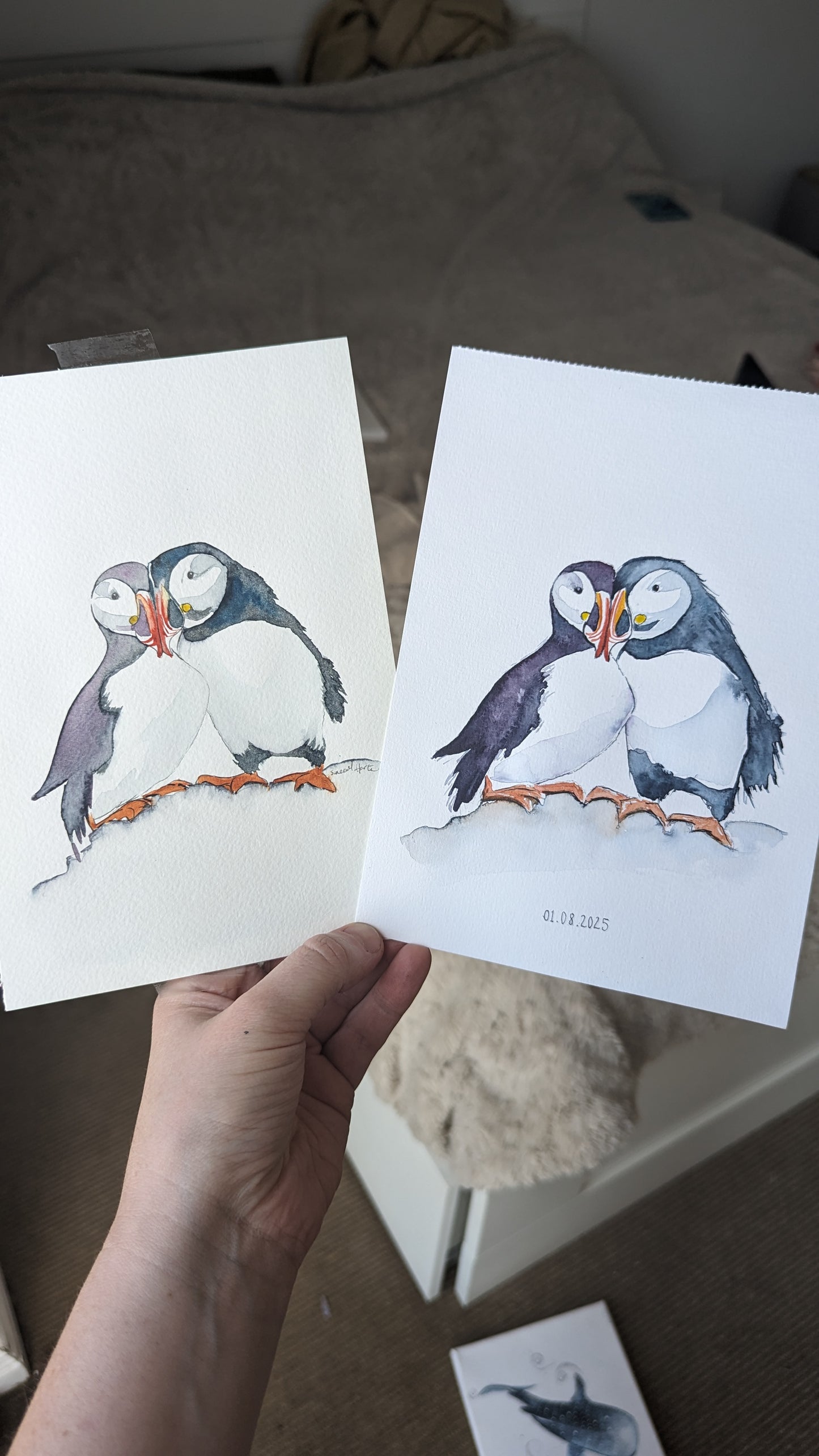 Custom Puffins