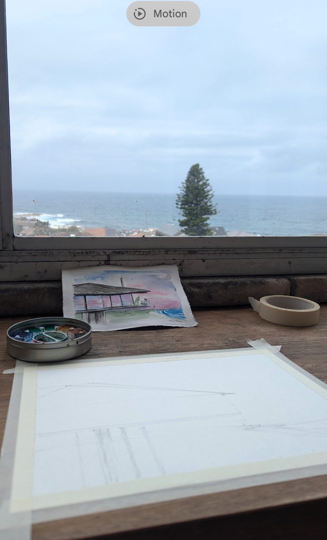 Custom Engagement + Wedding Illustration